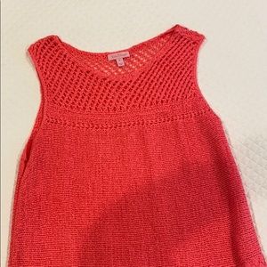 Hot Pink Sweater Top Swim Cover